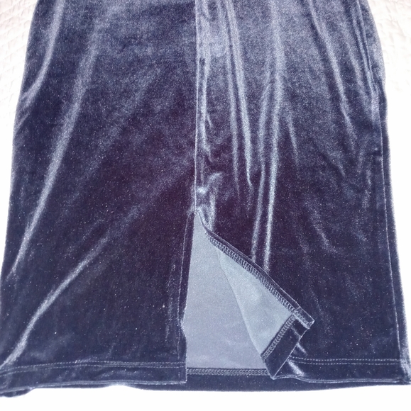 WINDSOR WOMEN'S SLEEVELESS VELVET DRESS SIZE LARGE - Picture 6 of 15